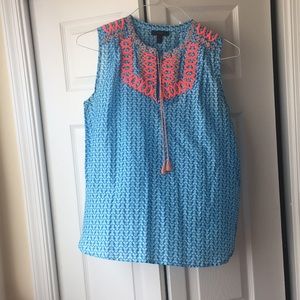 J crew dressy tank top